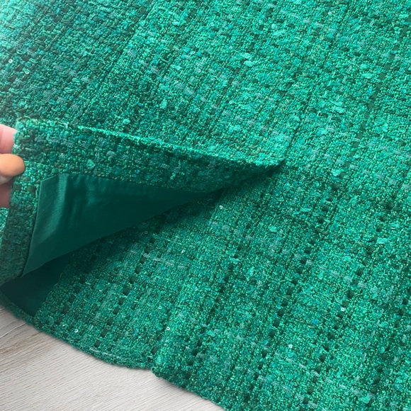 Green tweed blazer - Picture 5 of 6